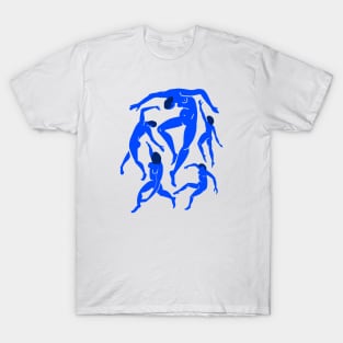 The Dance 3 | Henri Matisse - La Danse | Ultramarine Blue T-Shirt